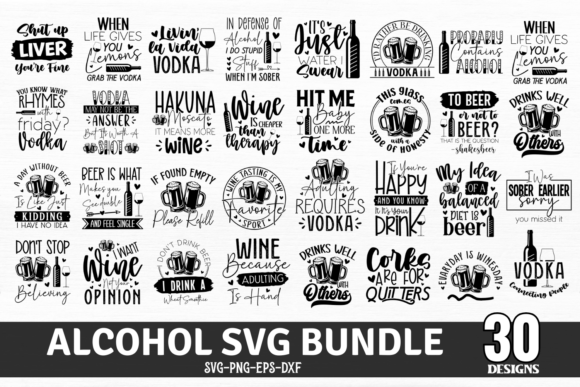 Download Alcohol Svg Bundle, Coasters Svg Bundle - Premium Resources