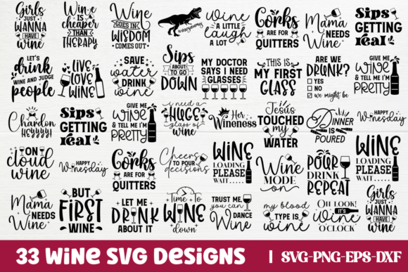 Download Wine Svg Bundle, Alcohol Svg Bundle - Premium Resources